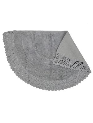 sheen decor half moon bathmat collection, 24 inches semi, grey - 17409917 - Standard Image - 2