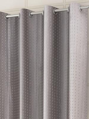 sheen decor galaxy rock 9 feet long door solid curtains size(4x9 feet)(pack of 3) 2 off white 1 grey - 17409987 - Standard Image - 2