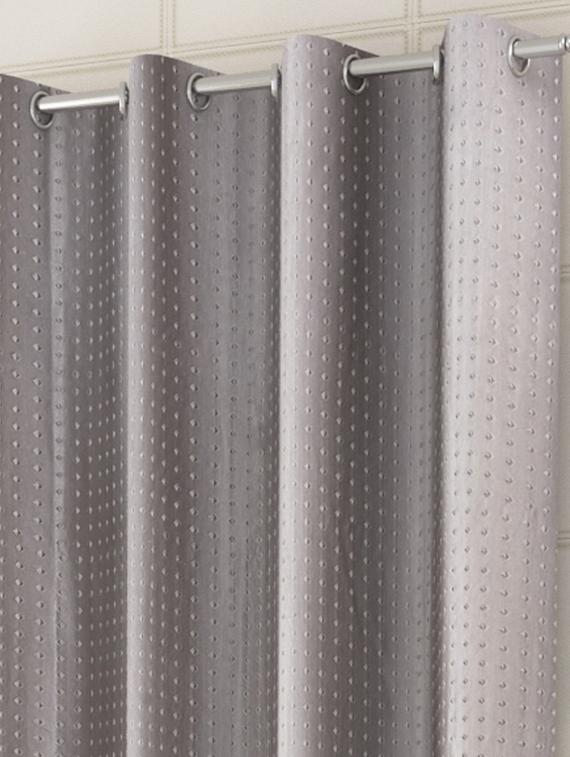 sheen decor galaxy rock 9 feet long door solid curtains size(4x9 feet)(pack of 3) 2 off white 1 grey - 17409987 - Zoom Image - 2