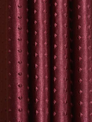 sheen decor galaxy rock feet door solid curtains(pack of 2)maroon(4x7 feet) - 17410006 - Standard Image - 2