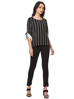 contrast detail high-low top - 17410138 - Standard Image - 4