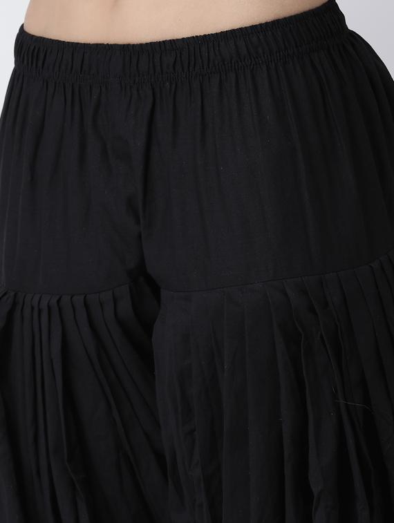 black cotton khajuri salwar salwars - 17410195 - Zoom Image - 5