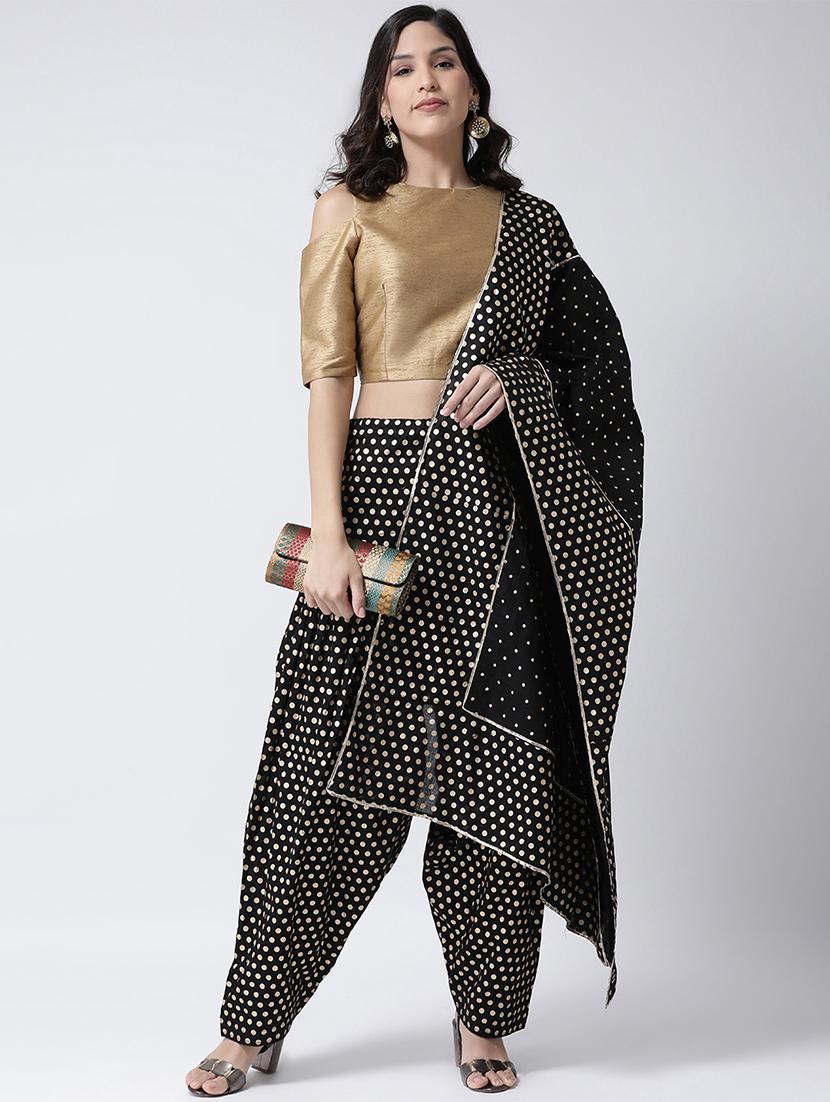 block print salwar set - 17410201 - Zoom Image - 4