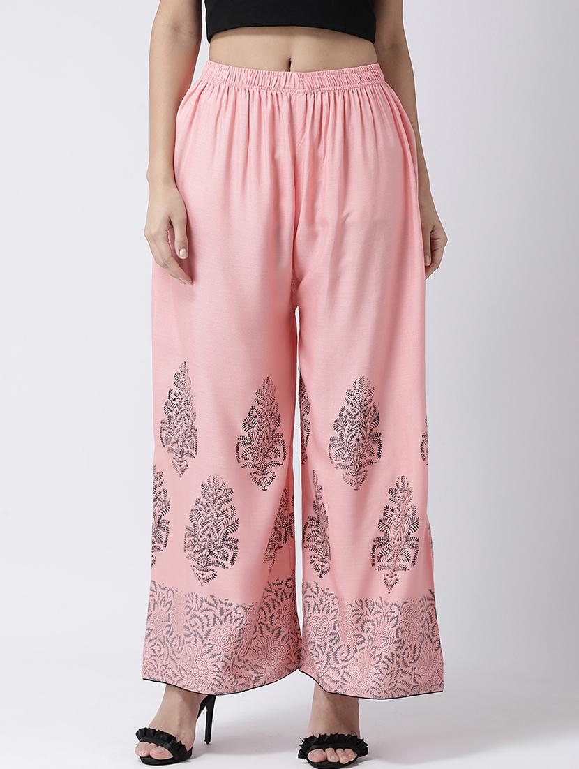 printed flared palazzo - 17410539 - Zoom Image - 1