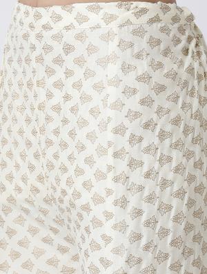 printed flared palazzo - 17410560 - Standard Image - 5