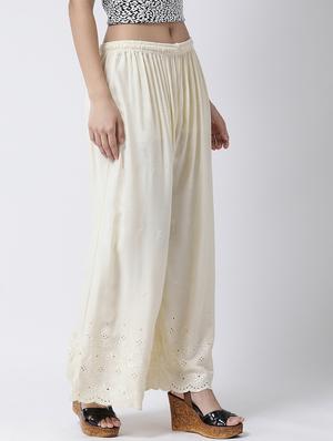 solid straight palazzo - 17410566 - Standard Image - 2