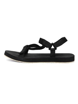 black fabric sandals - 17410847 - Standard Image - 2