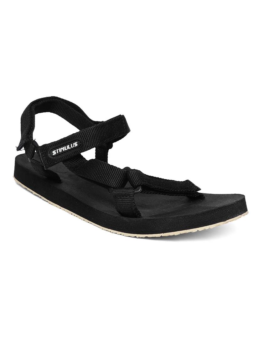 black fabric sandals - 17410847 - Zoom Image - 1