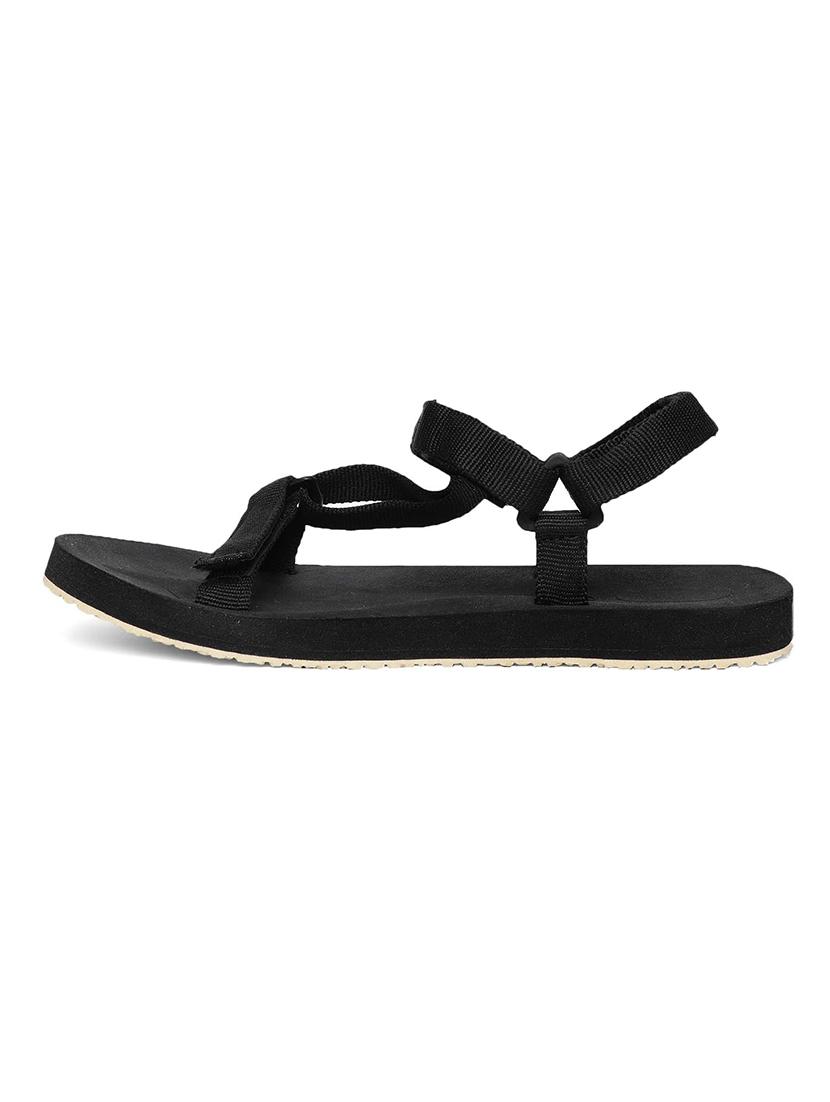 black fabric sandals - 17410847 - Zoom Image - 2