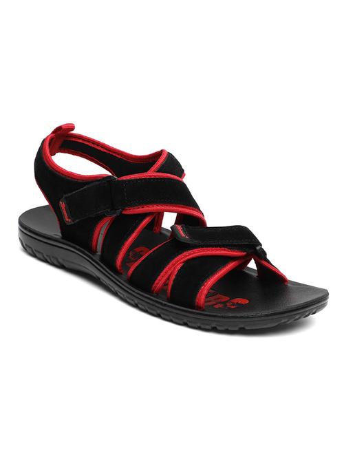 black fabric sandals - 17410864 - Standard Image - 1