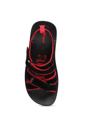 black fabric sandals - 17410864 - Standard Image - 5