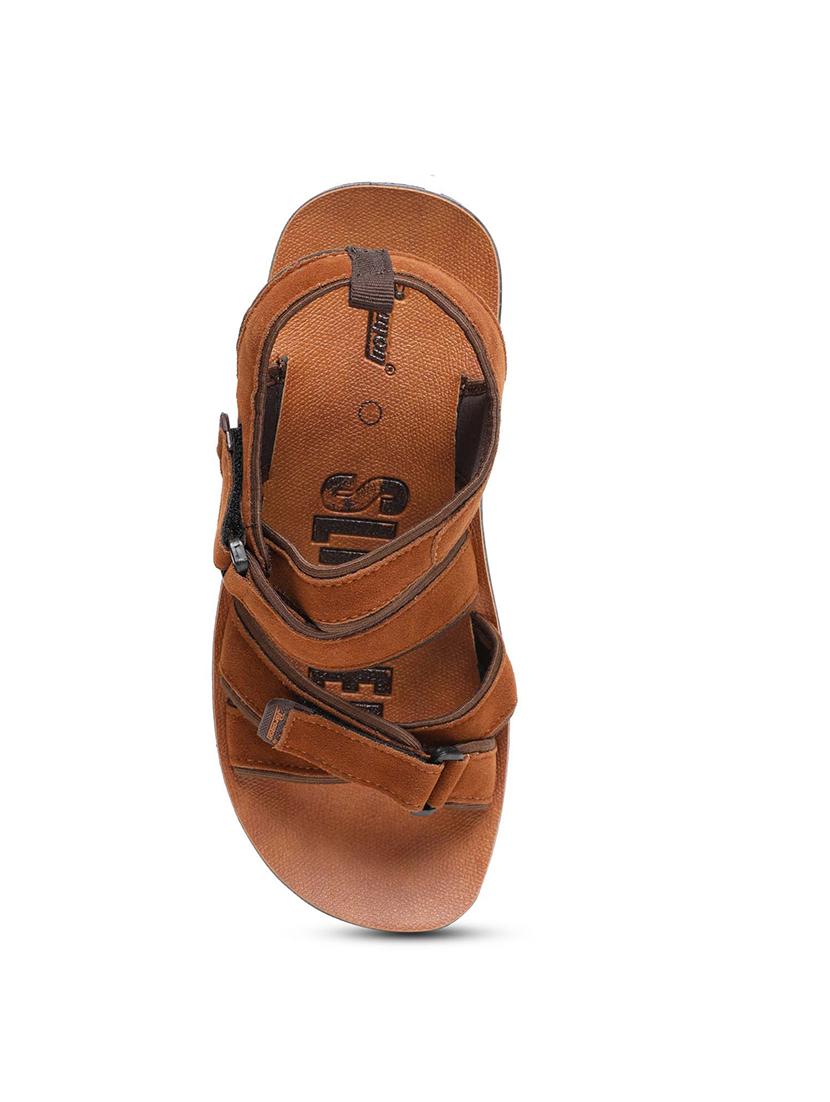 brown fabric sandals - 17410868 - Zoom Image - 5