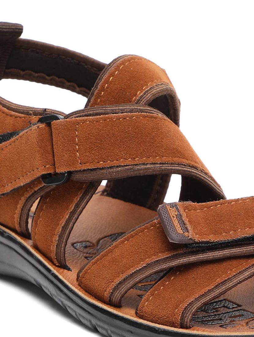 brown fabric sandals - 17410868 - Zoom Image - 6