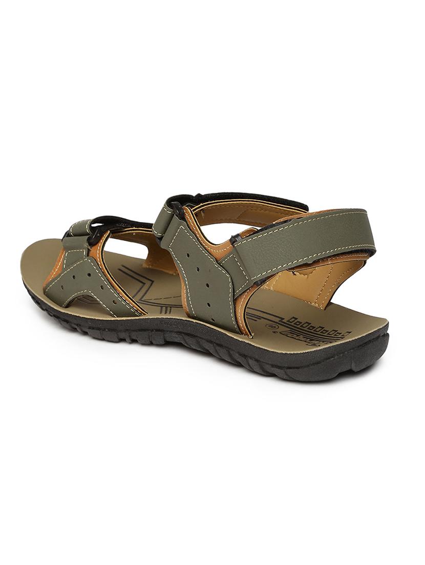 green fabric sandals - 17410876 - Zoom Image - 3