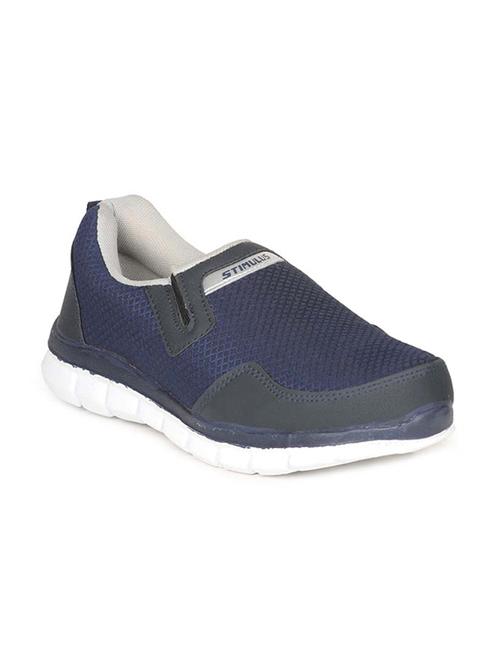blue slip on shoe - 17411038 - Standard Image - 1