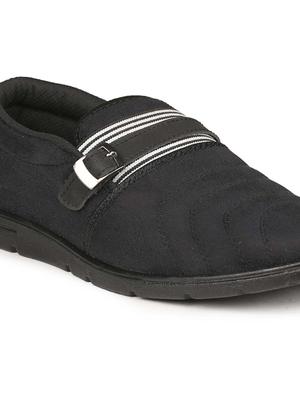 black fabric shoes - 17411056 - Standard Image - 5
