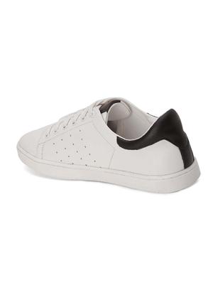 white lace up shoe - 17411088 - Standard Image - 3