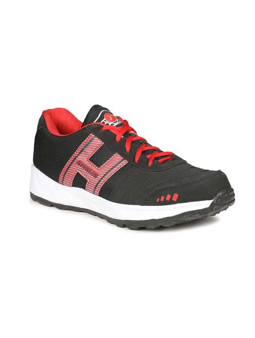 red lace up sport shoe - 17411169 - Standard Image - 1