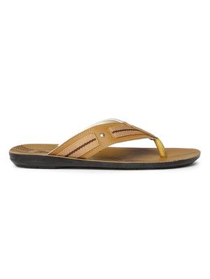 brown fabric slip on slippers - 17411271 - Standard Image - 2
