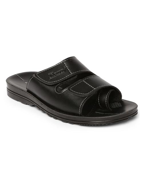 black fabric slip on slippers - 17411284 - Very Small Image - 1