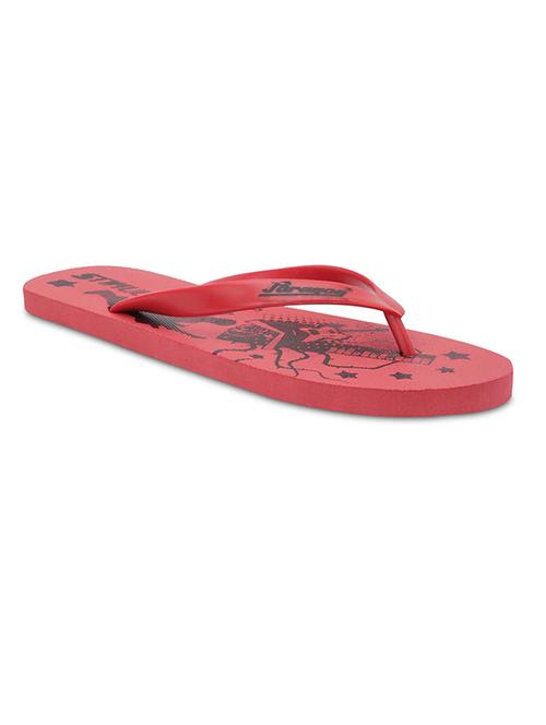 red tpu slip on slippers - 17411300 - Standard Image - 1