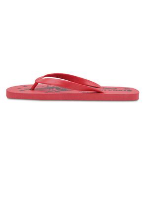 red tpu slip on slippers - 17411300 - Standard Image - 2