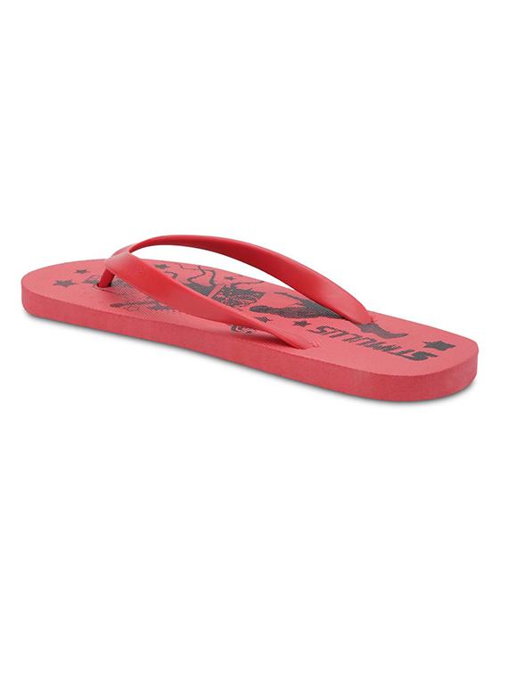 red tpu slip on slippers - 17411300 - Zoom Image - 3