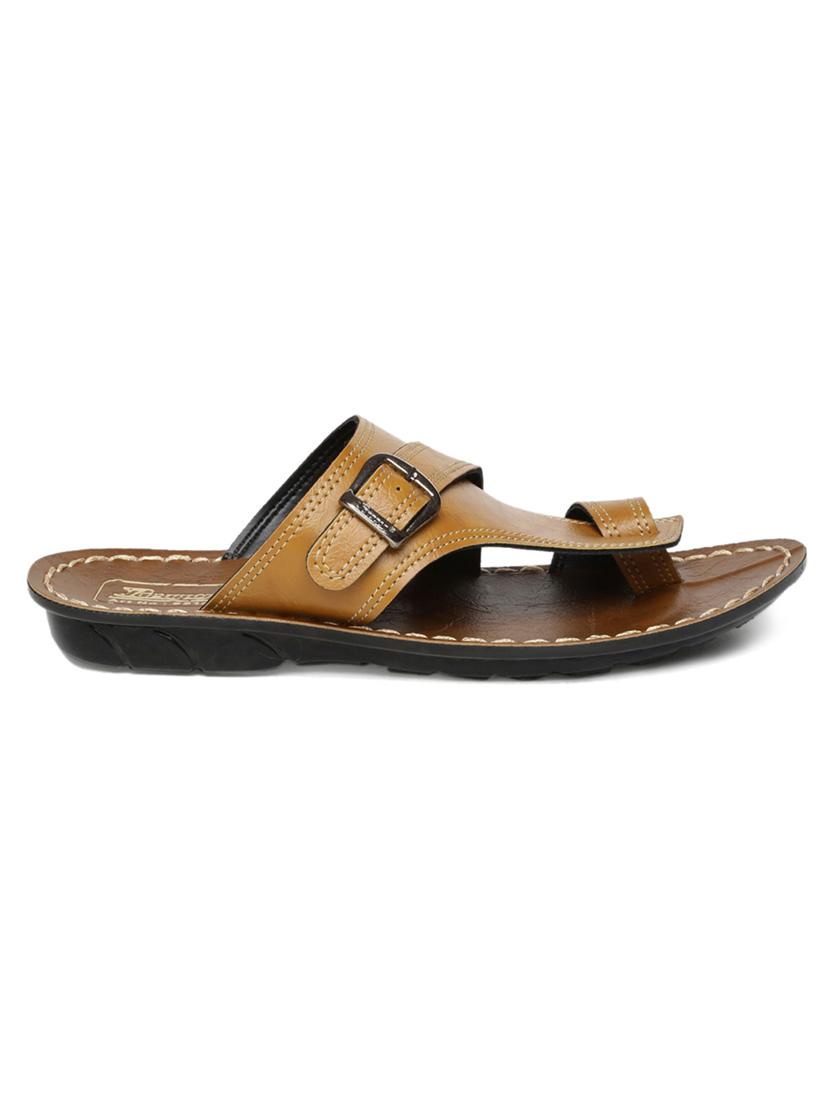 tan fabric slip on slippers - 17411366 - Zoom Image - 2