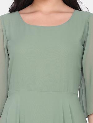 flutter sleeves maxi dress - 17411426 - Standard Image - 5
