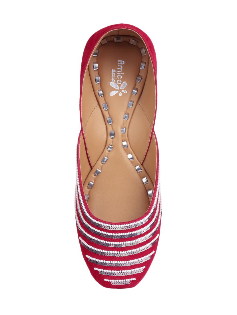 red slip on jutis - 17411465 - Zoom Image - 4