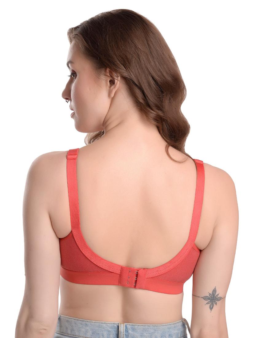 set of 2 solid minimizer bra - 17411665 - Zoom Image - 3
