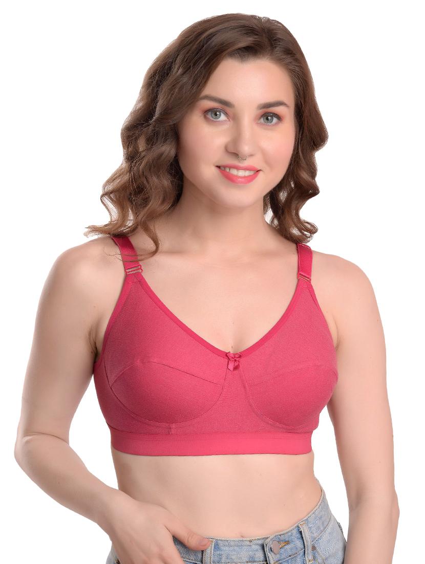set of 3 solid minimizer bra - 17411670 - Zoom Image - 4