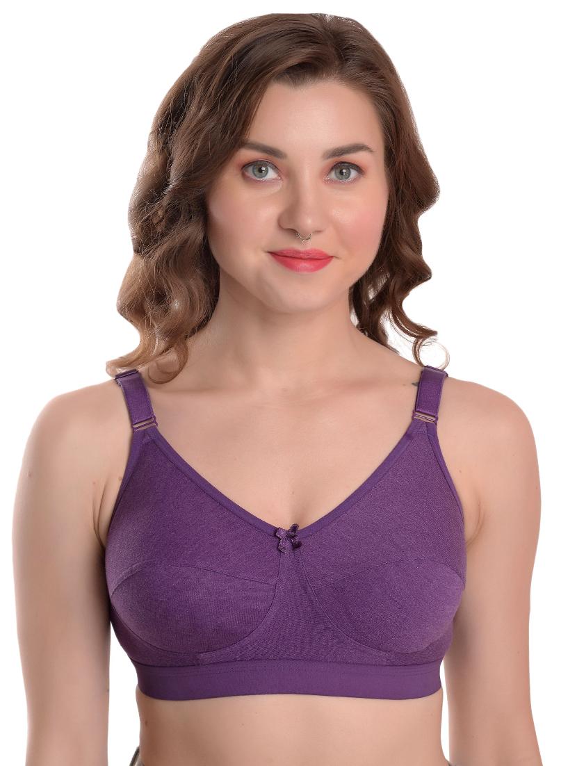 set of 3 solid minimizer bra - 17411670 - Zoom Image - 6