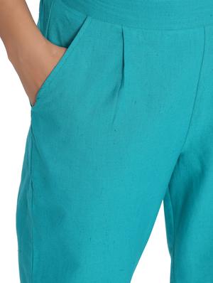 mid rise cigarette pants trouser - 17411683 - Standard Image - 5