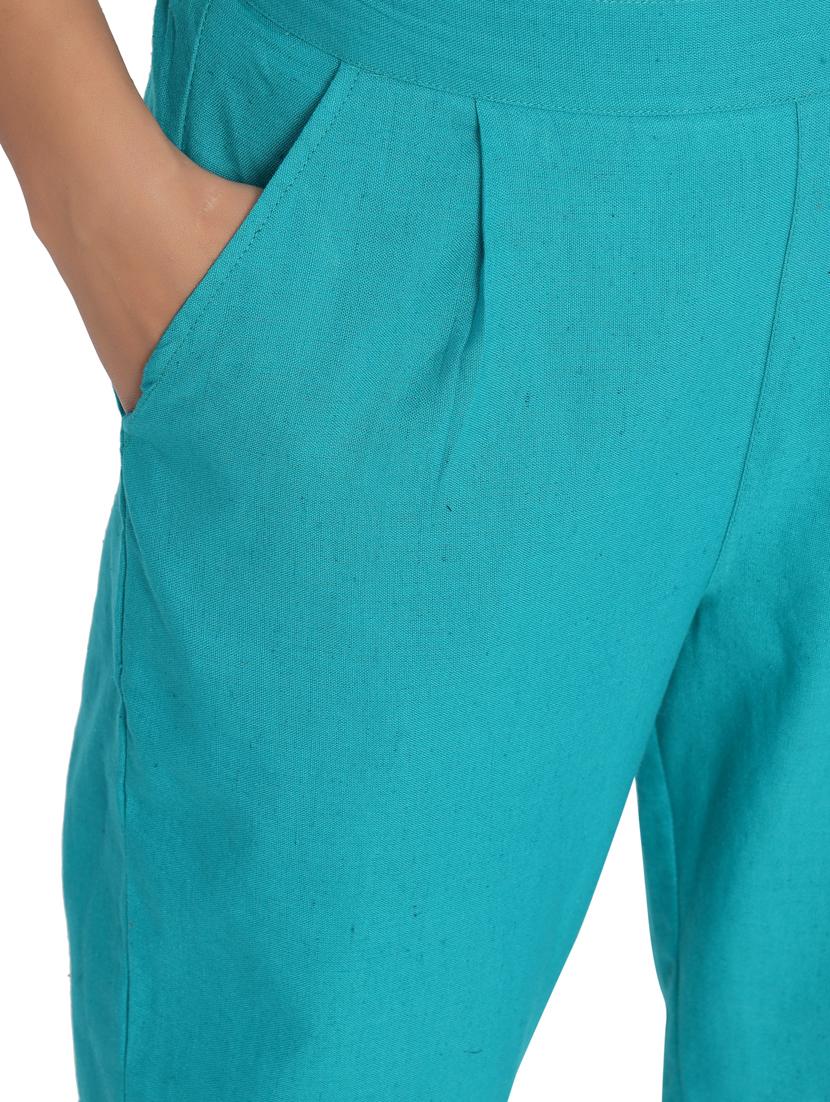 mid rise cigarette pants trouser - 17411683 - Zoom Image - 5