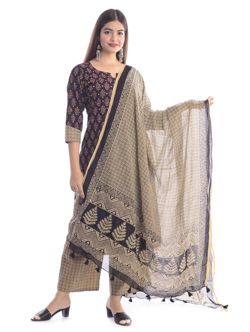floral kurta palazzo set - 17411708 - Very Small Image - 1