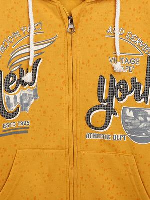 yellow fleece sweatshirt - 17412488 - Standard Image - 4