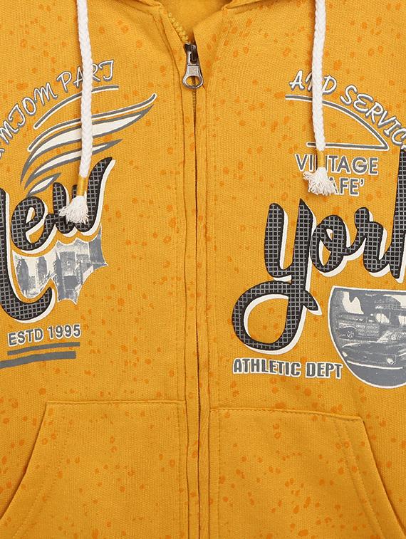 yellow fleece sweatshirt - 17412488 - Zoom Image - 4