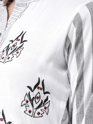 printed kurta palazzo set - 17413554 - Standard Image - 4