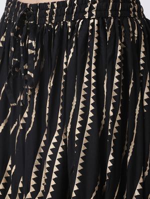 foil print kurta palazzo set - 17413593 - Standard Image - 5