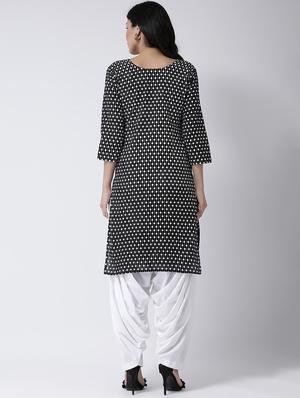 printed kurta salwar set - 17413594 - Standard Image - 3
