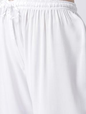embroidered kurta palazzo set - 17413598 - Standard Image - 5