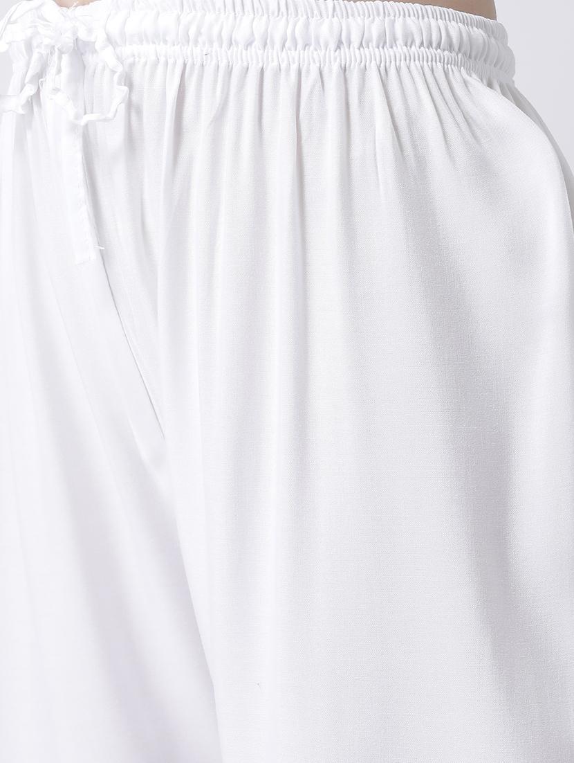 embroidered kurta palazzo set - 17413598 - Zoom Image - 5