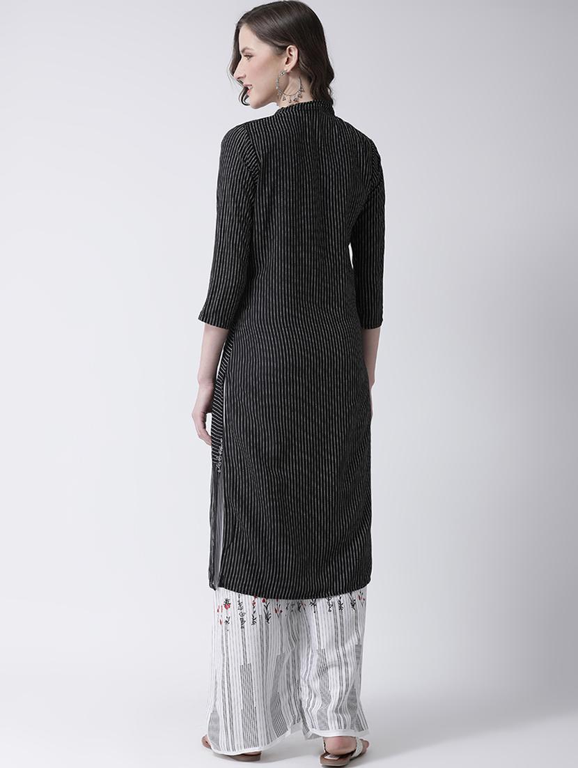 printed kurta palazzo set - 17413599 - Zoom Image - 3