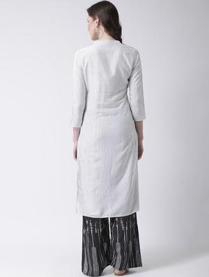 printed kurta palazzo set - 17413600 - Standard Image - 3