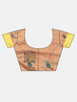 conversational mysore silk saree with blouse - 17413770 - Standard Image - 3