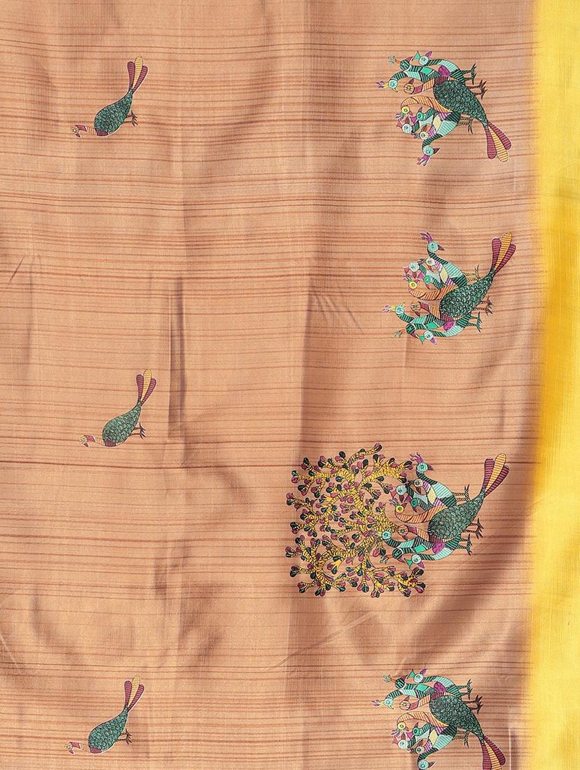 conversational mysore silk saree with blouse - 17413770 - Zoom Image - 6