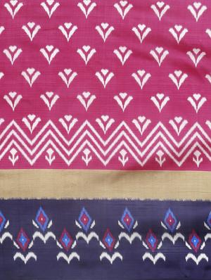 ikat mysore silk saree with blouse - 17413781 - Standard Image - 4