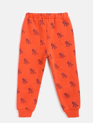 orange fleece track wear - 17413931 - Standard Image - 4