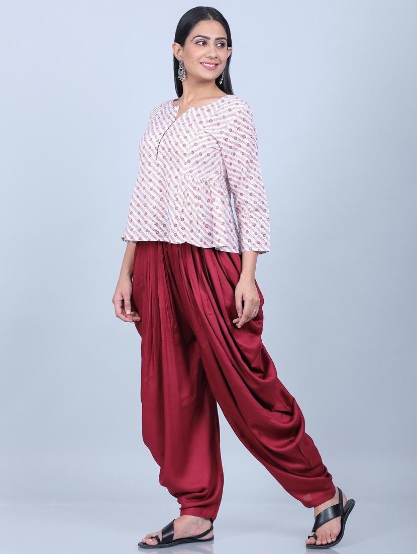 printed top pants set - 17413940 - Zoom Image - 2
